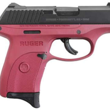 Ruger LC9S 9mm, 3.1", 7rd, Raspberry - Handsguns - American Guns & Ammo