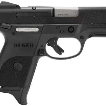 Ruger SR9C Compact 9mm 3.5" Barrel Ambi Safety, Rail 1- 17rd Mag & 1- 10rd Mag - Handsguns | American Guns & Ammo
