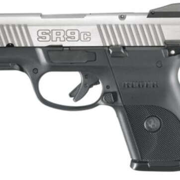 RUGER SR9C Compact Pistol, STAINLESS Steel, 10 Rd Mag - Handsguns | American Guns & Ammo