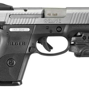 Ruger SR9C Compact 9MM Crimson Trace Weapon Light, 1 10 and 1 17 Rnd Mag - Handsguns - American Guns & Ammo