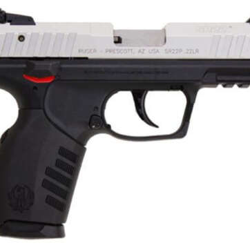 Ruger SR22 PS 22LR, Silver Anodized Slide - Handsguns | American Guns & Ammo