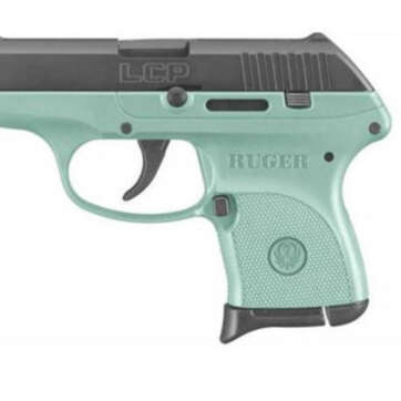 Ruger LCP .380 ACP, 2.75" Barrel, Turquoise, 6rd - Handsguns - American Guns & Ammo