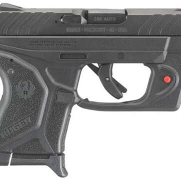 Ruger LCP II with Viridian Red Laser380 ACP 2.75" Barrel Black Polymer Grip 6rd Mag - Handsguns | American Guns & Ammo