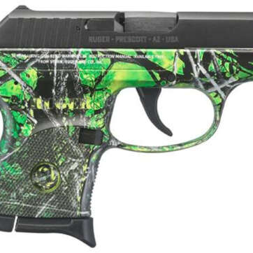 Ruger LCP 380 (ACP 2.75" Barrel Moon Shine Toxic Camo 6rd Mag - Handsguns - American Guns & Ammo