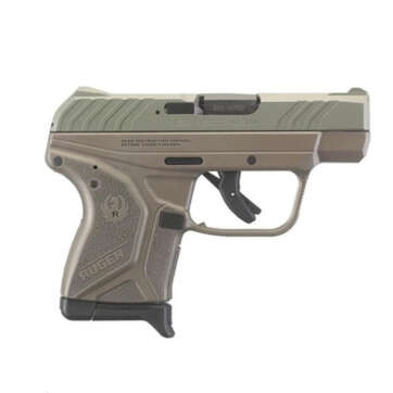 Ruger LCP II 380 (ACP 2.75" Barrel Jungle Green Slide, Flat Dark Earth Frame 6rd Mag - Handsguns - American Guns & Ammo