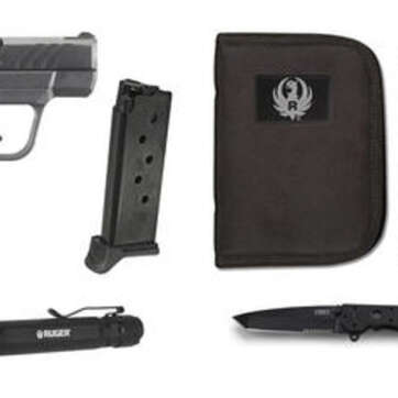 Ruger LCP-II EDC Value Package 380acp 2.75" Barrel Zippered Case, Holster, Flashlight, Knife and Extra Mag - Handsguns - American Guns & Ammo