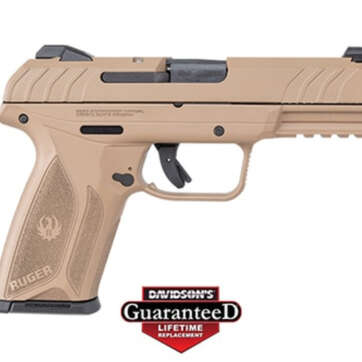 Ruger Security-9 Pistol, 9mm, 4", 15rd, Flat Dark Earth, Integral Grip - Handsguns | American Guns & Ammo
