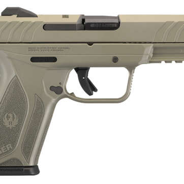 Ruger Security-9 9mm, 4" Barrel, Jungle Green Full Coverage, 15rd Mag - Handsguns | American Guns & Ammo