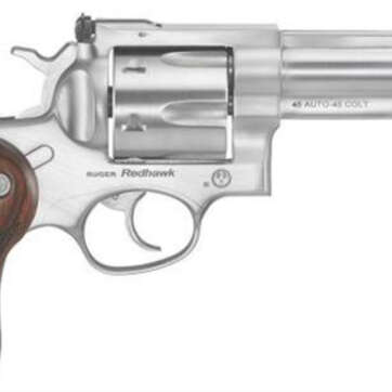 Ruger Redhawk, 45 ACP/45LC, Stainless, 4.2", 6rd - Handsguns | American Guns & Ammo