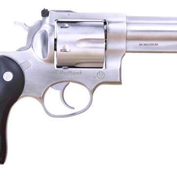 Ruger Redhawk 44mag 4†SS Full Lug /Black Micarta Grips/Fiber optic Front - Handsguns | American Guns & Ammo
