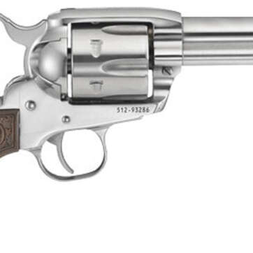 Ruger Vaquero TALO Fastdraw SAA 357 Mag/38 Special, 4 5/8" Barrel, Stainless Steel, Short Spur Hammer - Handsguns | American Guns & Ammo