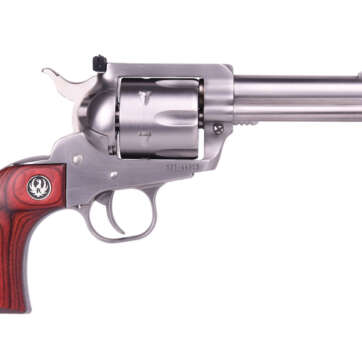 Ruger Blackhawk Flattop Stainless .357 Mag/9mm 4 5/8" Barrel 6rd, Two Cylinders - Handsguns | American Guns & Ammo