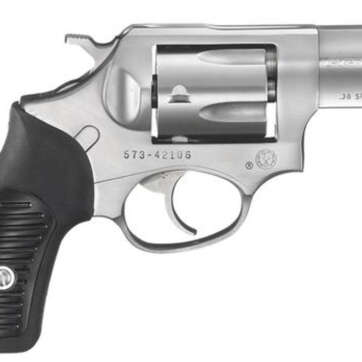 Ruger SP101 38 Special 2.25" 5" Rubber Grip Satin Fixed Sights SS - Handsguns | American Guns & Ammo