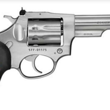 Ruger SP101 .22LR, 4.2" Barrel, 8 Round, Stainless Steel, Adjustable Fiber Optic Sight - Handsguns | American Guns & Ammo