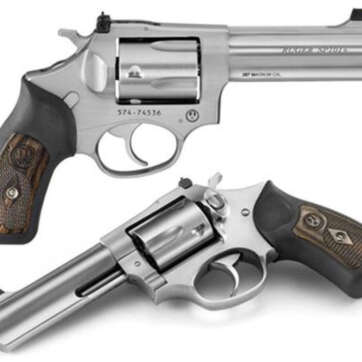 Ruger SP101, 357/ 38 Spl, 4.2", 5 Shot, SS, Fiber Optic Sight - Handsguns | American Guns & Ammo