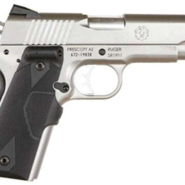 Ruger SR1911 Single 45 ACP 4.25" Barrel, Black Synthet, 7rd - Handsguns - American Guns & Ammo