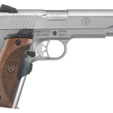 Ruger SR1911 45 ACP 5" Barrel Crimson Trace Lasergrip 7rd and 8rd Mags - Handsguns | American Guns & Ammo