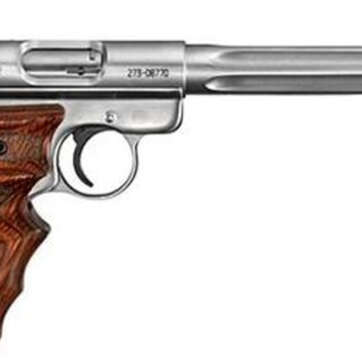 Ruger Mark III Hunter Target, SS 6.88" Fluted Barrel, 10 Rnd Mag - Handsguns | American Guns & Ammo