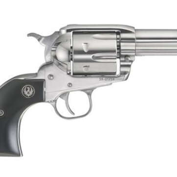 Ruger Vaquero Shorty Pack Gun .44 Magnum/44 Spec, 3.75" Barrel, Stainless Steel Frame, Wood Grip, 6 Shot - Handsguns | American Guns & Ammo