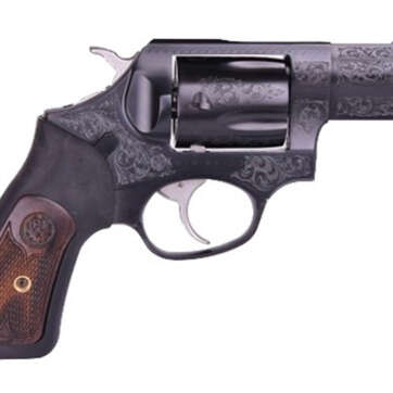 Ruger SP101 TALO Engraved 357 Mag/38 Special, 2.25" Barrel, Deep Blue Finish, 5rd - Handsguns | American Guns & Ammo