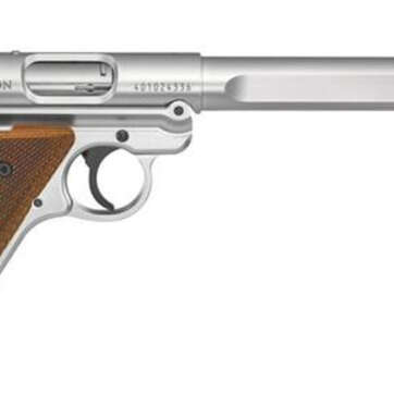 Ruger Mark IV Competition, 22LR, 6.8" Barrel, Adustablej Sights, SS - Handsguns | American Guns & Ammo