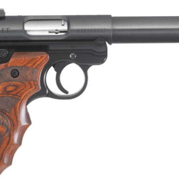 Ruger Mark IV Target .22LR 5.5" Bull BarrelTarget Laminate Grip 10rd Mag - Handsguns - American Guns & Ammo