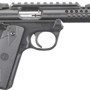 Ruger Mark IV 22LR, 4.4" Threaded Barrel, Black Anodized, 10rd Mag - Handsguns | American Guns & Ammo