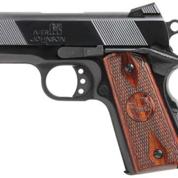 Iver Johnson 1911 Thrasher Officer, 9mm, 3.1" Barrel, 8rd, Blued - Handsguns | American Guns & Ammo