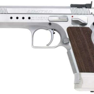 Witness Limited .38 Super 4.75" Barrel Chrome Finish 17rd Mag - Handsguns | American Guns & Ammo