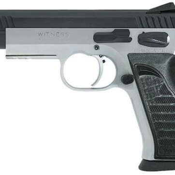 EAA Witness Elite Match, 38 Super, 4.8" Barrel Two Tone, 17rd Mag - Handsguns | American Guns & Ammo