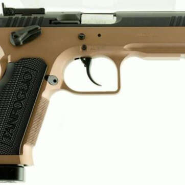 EAA Witness 9mm, 4.5", Aluminum Grips, Bronze Finish, 17rds - Handsguns - American Guns & Ammo
