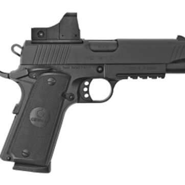 Girsan MC2911C .45 ACP, 4.4" Barrel, 5 MOA Optic, Black, 8rd - Handsguns | American Guns & Ammo