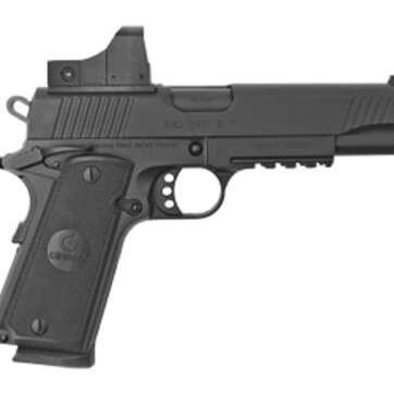 Girsan MC1911S .45 ACP, 5" Barrel, 5 MOA Optic, Black, 8rd - Handsguns - American Guns & Ammo
