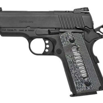 Girsan MC1911SC .45 ACP, 3.4" Barrel, Optics Ready, G10 Grips, Black, 6rd - Handsguns | American Guns & Ammo