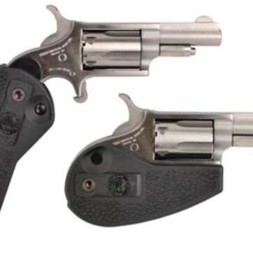 North American Arms NAA HGBLLR 22 Holster Grip 22LR 1.62" 5rd Black Holster Grip SS - Handsguns | American Guns & Ammo
