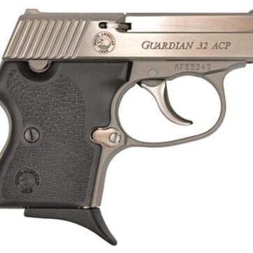 NAA 32 Guardian 32 ACP 2.19" Barrel, Black Rubber Grip SS, 6rd - Handsguns | American Guns & Ammo