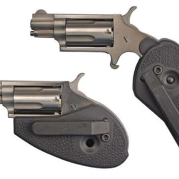 North American Arms Mini Revolver, Holster Grip, 22 Mag, 1 1/8" - Handsguns | American Guns & Ammo