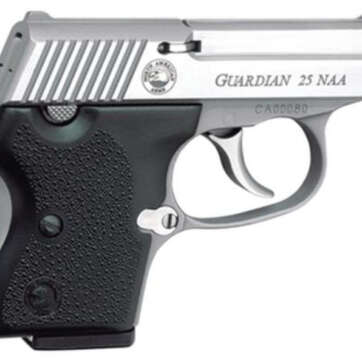 North American Arms NAA Guardian, .25 NAA, 2.185", 6rd, Stainless Steel - Handsguns - American Guns & Ammo