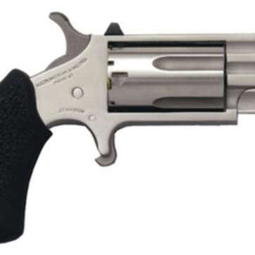 North American Arms NAA Pug 22 Mag/1" Heavy Barrel/Tritium Sights & Rubber Grip - Handsguns | American Guns & Ammo