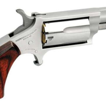 NAA Ported Combo 22 Mag 1-1/8" 5rd Rosewood Grip SS, 22LR Cyl - Handsguns | American Guns & Ammo
