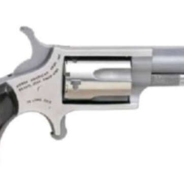 North American Arms Mini 22LR Rev 1-5/8" Barrel SS Black Pearl Grip - Handsguns | American Guns & Ammo