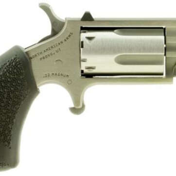 NAA Pug Ported 22 WMR 1" 5 Rds Tritium Black Poly Grip SS - Handsguns | American Guns & Ammo