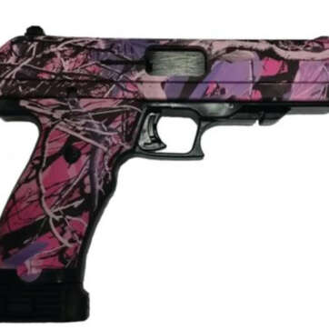 Hi-Point .40 Smith & Wesson Polymer Frame 4.5" Barrel Pink Camo Finish 10rd - Handsguns - American Guns & Ammo