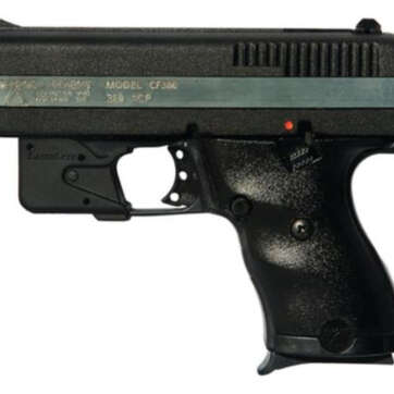 Hi-Point .380 ACP 3.5" Barrel, Laserlyte Trigger-Guard Mount Laser Polymer Frame 8rd Mag - Handsguns - American Guns & Ammo