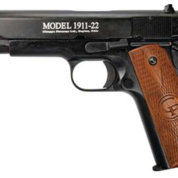 Chiappa 1911-22 SEMIAUTOMATIC PISTOL, 22LR 10 RND MAG, BLACK - Handsguns | American Guns & Ammo