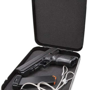 Hi-Point Home Security Pack 45 ACP Handgun 4.5" Barrel, Black Poly, Lock Box, 9rd - Handsguns | American Guns & Ammo
