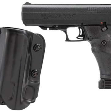Hi-Point 45 ACP, Galco Kydex Holster 4.5" Barrel, Black Poly Grips Finish, 9rd - Handsguns - American Guns & Ammo