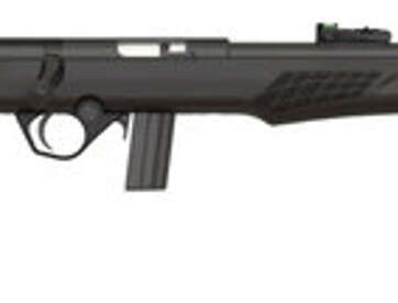 Rossi RB22 22LR, 18" Barrel, Black, Synthetic Stock, 10Rd, Adjustable Fiber Optic Sights - Uncategorized | American Guns & Ammo