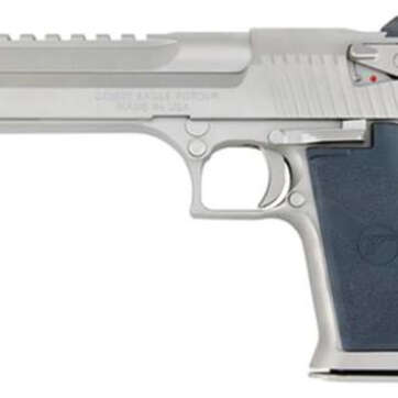 Magnum Research Desert Eagle Mark XIX .50 AE 6" Barrel Satin Nickel 7rd - Handsguns - American Guns & Ammo