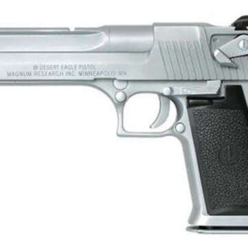 Magnum Research Desert Eagle Mk XIX 44Mag 6" Barrel, Black Synthetic Matte Chrome, 8rd - Handsguns | American Guns & Ammo